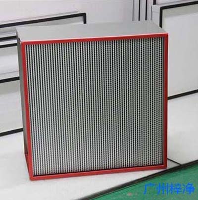 250度耐高溫高效過濾器應于于熱風處理末端過濾。