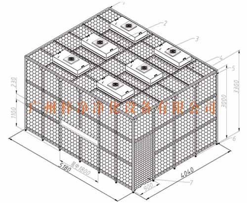 百級潔凈棚設(shè)計方案圖 百級潔凈棚設(shè)計方案圖