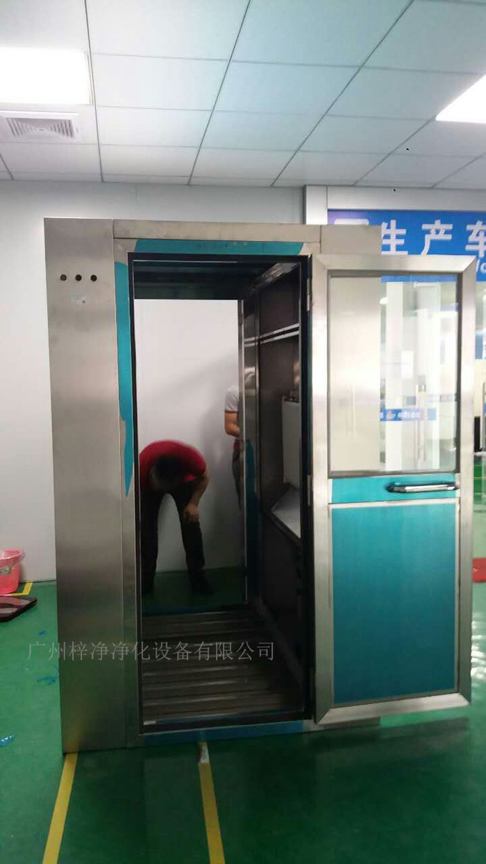 凈化車間風淋室安裝前提條件